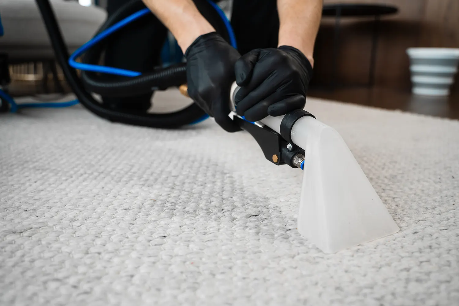 professional-carpet-cleaner a worker cleaning a carpet