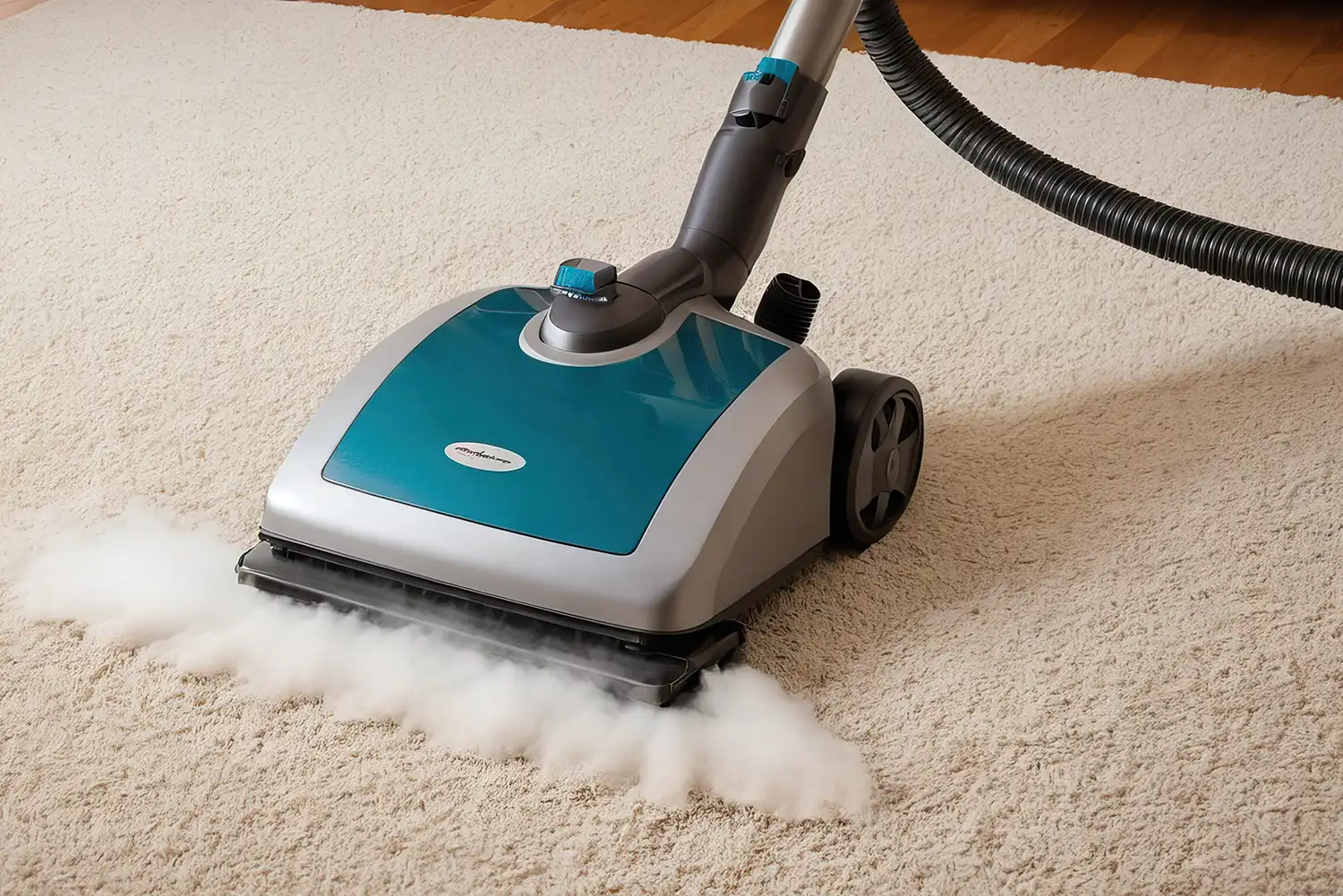 odor-removal an odor removal being used on a carpet